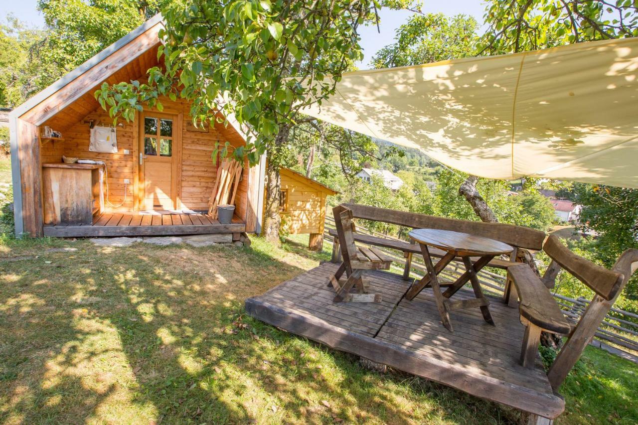 Glamping Organic Farm Slibar Vila Tržič Exterior foto