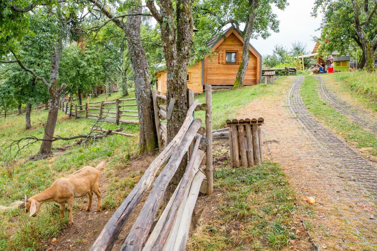 Glamping Organic Farm Slibar Vila Tržič Exterior foto