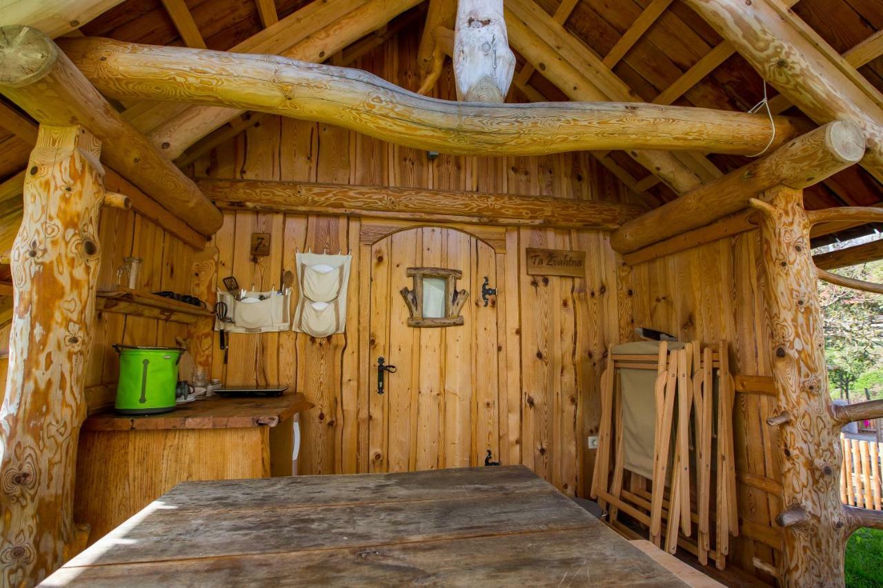 Glamping Organic Farm Slibar Vila Tržič Exterior foto