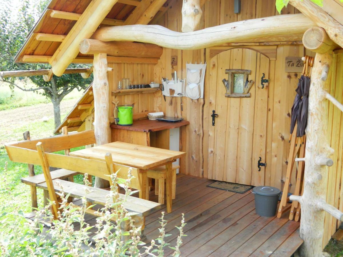 Glamping Organic Farm Slibar Vila Tržič Exterior foto